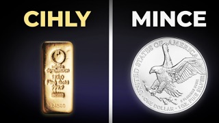 Mince, zliatky alebo tehly? Akú formu zvoliť?