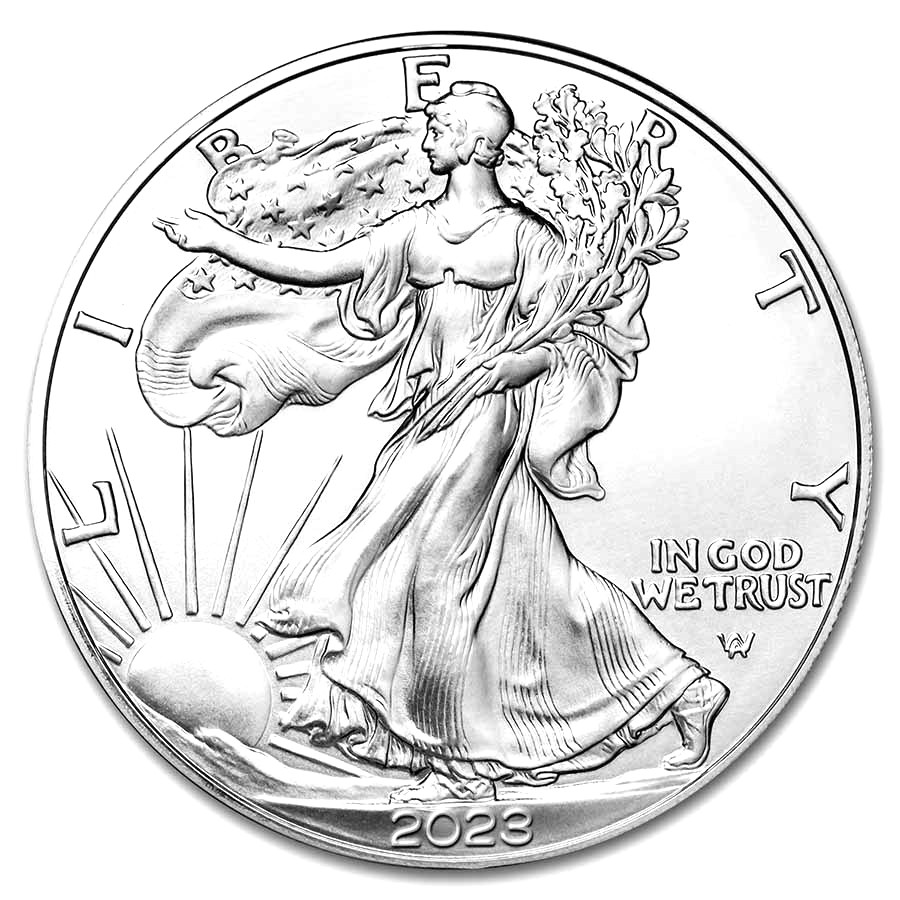 Strieborná minca American Silver Eagle 1 oz (2023)