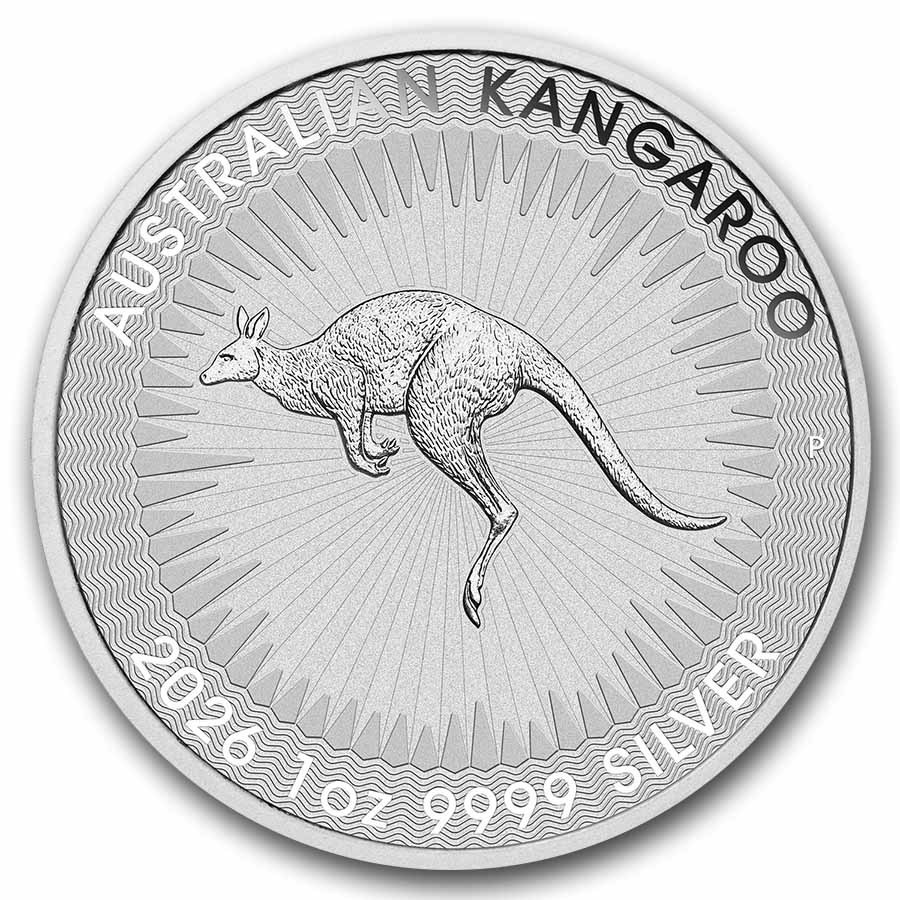 Strieborná minca Australian Kangaroo 1 oz (2026) Strieborná minca Australian Kangaroo 1 oz (2026)