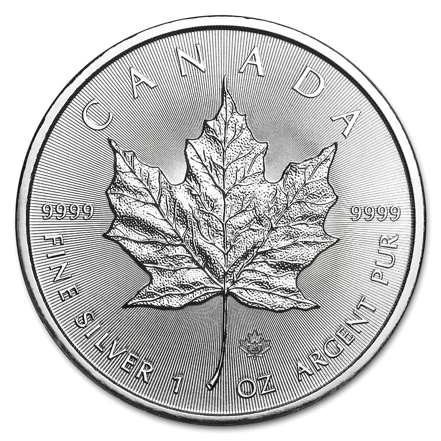 Strieborná minca Canadian Maple Leaf 1 oz (2020)