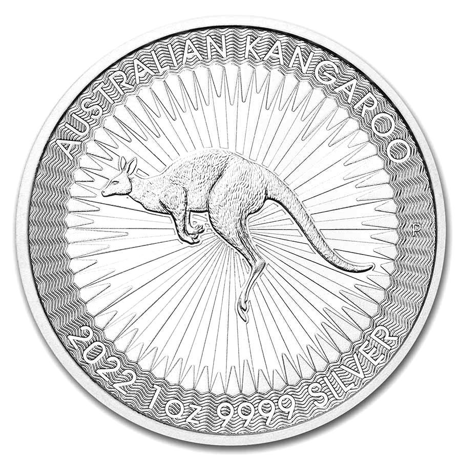 Strieborná minca Kangaroo 1 oz (2022)
