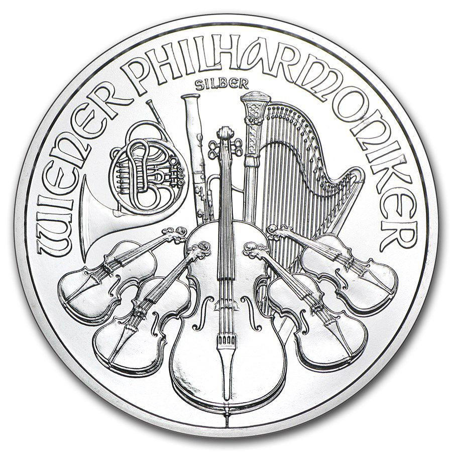 Strieborná minca Wiener Philharmoniker 1 oz (2013)