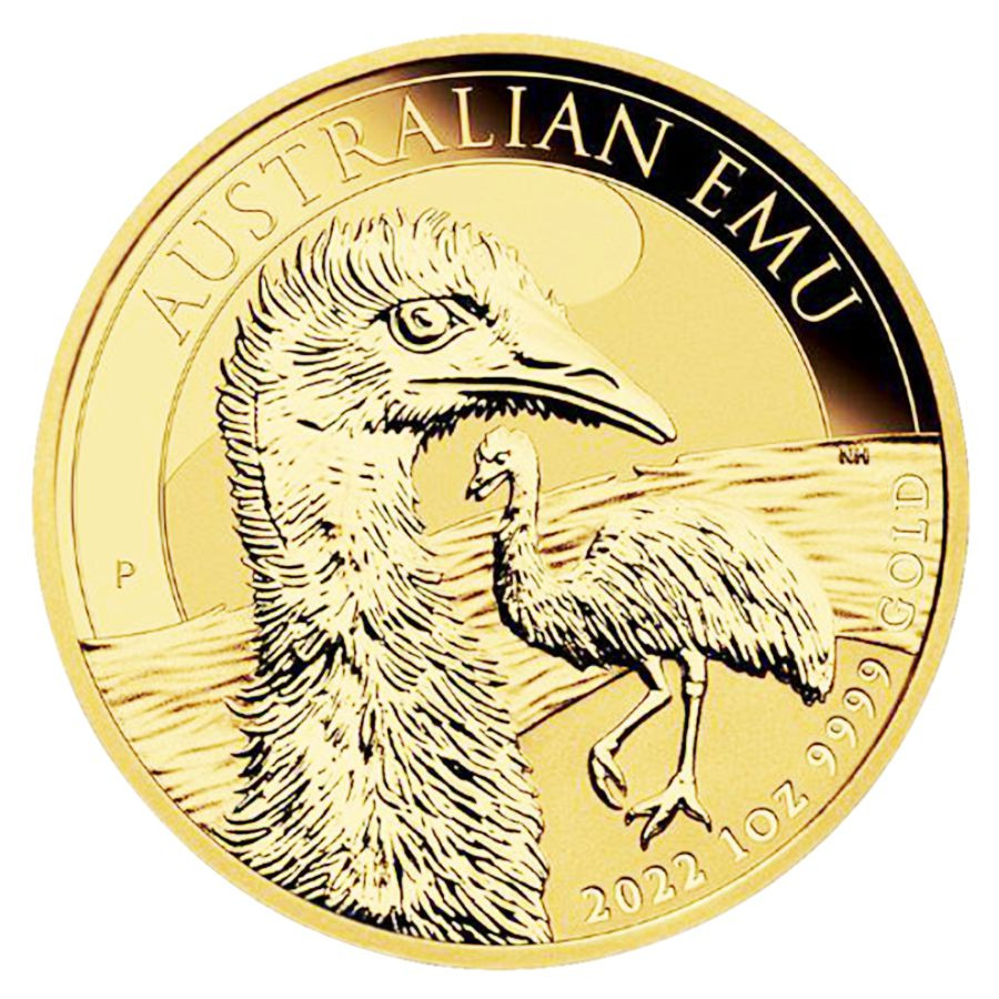 Zlatá minca Emu 1 oz