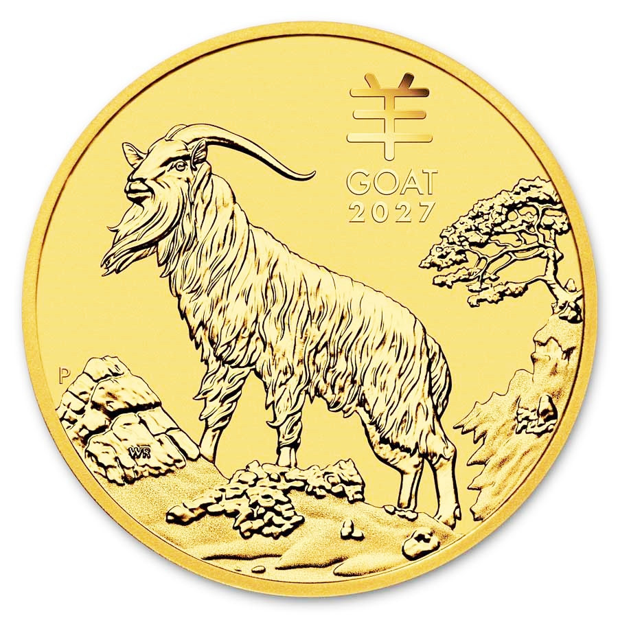 Zlatá minca Year of the Goat - Rok Kozy 1 oz (2027) Zlatá minca Year of the Goat - Rok Kozy 1 oz (2027)