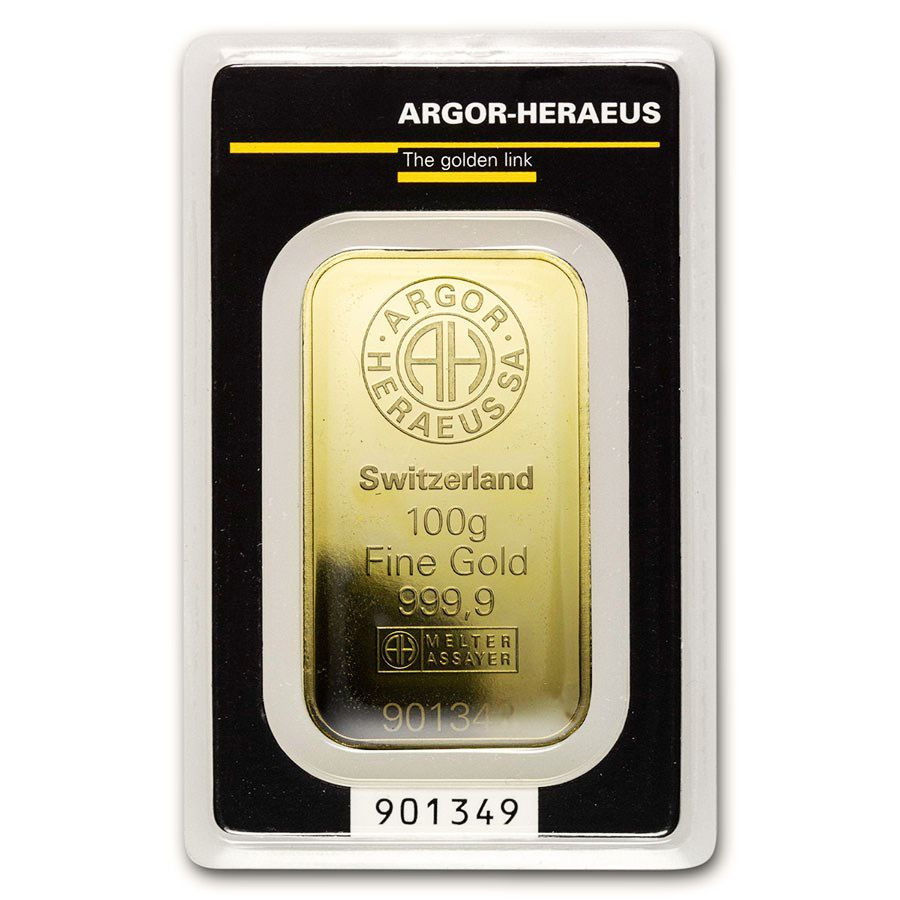 Zlaty zliatok 100g Argor Heraeus