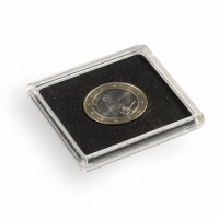 Štvorcová plastová kapsule Quadrum na strieborné mince Maple, Britannia, Krugerrand