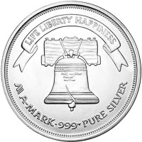 Strieborná medaila A-Mark Liberty Bell