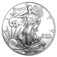 Strieborná minca American Silver Eagle 1 oz (2010)