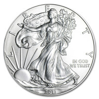 Strieborná minca American Silver Eagle 1 oz (2011)