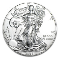 Strieborná minca American Silver Eagle 1 oz (2015)