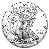 Strieborná minca American Silver Eagle 1 oz (2019)