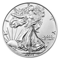 Silver coins American Silver Eagle 1 oz (2021) Type2