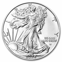 Strieborná minca American Silver Eagle 1 oz (2026)