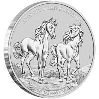 Strieborná minca Australian Brumby 1 oz (2025)