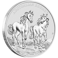 Strieborná minca Australian Brumby 1 oz (2025)