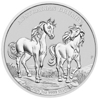 Strieborná minca Australian Brumby 1 oz (2025)