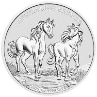 Strieborná minca Australian Brumby 1 oz (2025)
