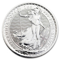 Strieborná minca Britannia 1 oz (2024)