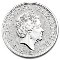 Strieborná minca Britannia 1 oz (2021)