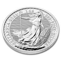 Strieborná minca Britannia 1 oz (2022)