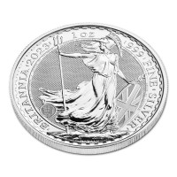 Strieborná minca Britannia 1 oz Korunovácia (2023)