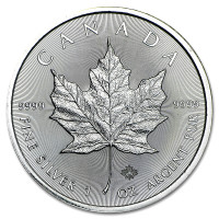 Strieborná minca Canadian Maple Leaf 1 oz (2016)