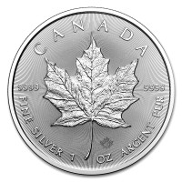 Strieborná minca Canadian Maple Leaf 1 oz (2024)