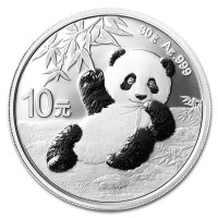 Strieborná minca China Panda 30g (2020)