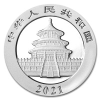 Strieborná minca China Panda 30g (2021)