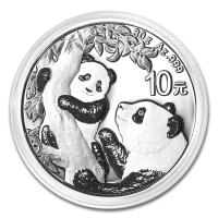 Strieborná minca China Panda 30g (2021)