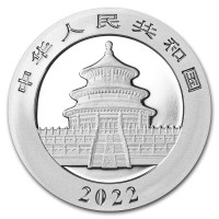 Strieborná minca China Panda 30g (2022) 40. VÝROČIE