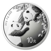 Strieborná minca China Panda 30g (2023)