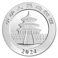 Strieborná minca China Panda 30g (2024)