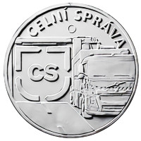 Strieborná minca 100 Kč Colná správa PROOF