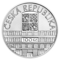 Strieborná minca 100 Kč Najvyšší súd PROOF