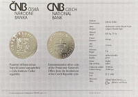 Strieborná minca 100 Kč Najvyššie štátne zastupiteľstvo PROOF