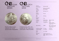 Strieborná minca ČNB 200 Kč 150. výročie narodenia Maxa Švabinského STANDARD
