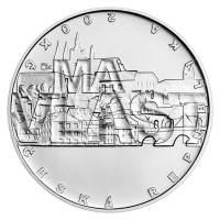 Strieborná minca 200 Kč Bedřich Smetana 200. výročie narodenia STANDARD