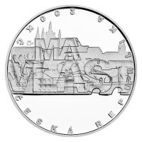 Strieborná minca 200 Kč Bedřich Smetana 200. výročie narodenia PROOF