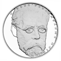 Silver coin 200 CZK Bedřich Smetana 200th anniversary of his birth PROOF