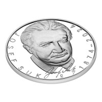 Strieborná minca 200 Kč Josef Suk 150. výročie narodenia PROOF