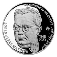 Silver coin ČNB 200 Kč Josef Karel Matocha appointed Archbishop of Olomouc PROOF