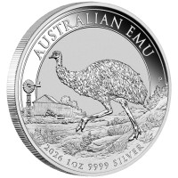 Strieborná minca Emu 1 oz (2026)