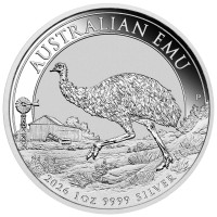 Strieborná minca Emu 1 oz (2026)