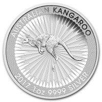 Strieborná minca Kangaroo 1 oz (2017)