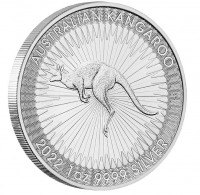 Strieborná minca Kangaroo 1 oz (2022)