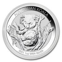 Strieborná minca Koala 1 oz (2021)
