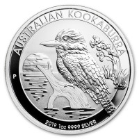 Strieborná minca Kookaburra 1 oz (2019)