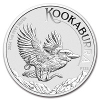 Strieborná minca Kookaburra 1 oz (2024) 125. výročie mincovne