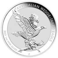 Strieborná minca  - Orol klínoocasý - Wedge-tailed Eagle 1 oz (2023)
